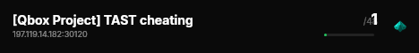 [Qbox Project] TAST cheating live status badge