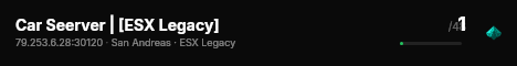 Car Seerver | [ESX Legacy] live status badge