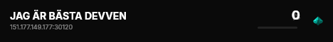 JAG ÄR BÄSTA DEVVEN live status badge