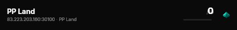 PP Land live status badge