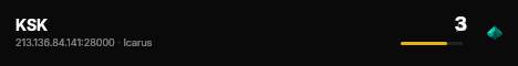 KSK live status badge