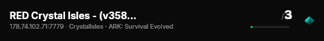 RED Crystal Isles - (v358.24) live status badge