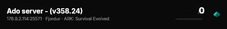 Ado server - (v358.24) live status badge