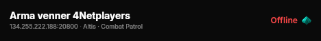 Arma venner 4Netplayers live status badge