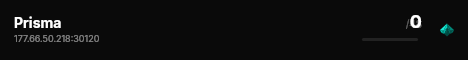 Prisma live status badge