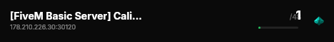 [FiveM Basic Server] Cali Test live status badge