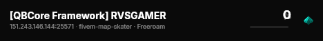[QBCore Framework] RVSGAMER live status badge