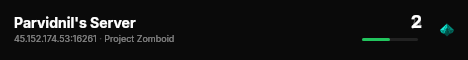 Parvidnil's Server live status badge