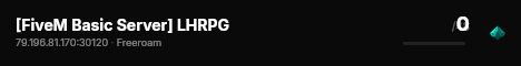 [FiveM Basic Server] LHRPG live status badge