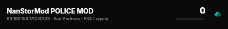 NanStorMod POLICE MOD live status badge