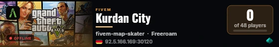 Kurdan City live status badge