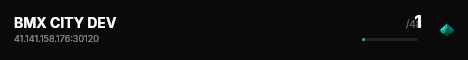 BMX CITY DEV live status badge