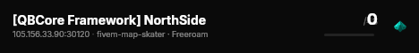 [QBCore Framework] NorthSide live status badge