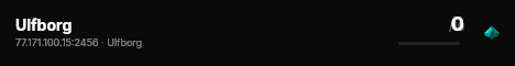Ulfborg live status badge