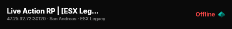 Live Action RP | [ESX Legacy] live status badge