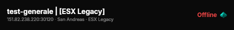 test-generale | [ESX Legacy] live status badge