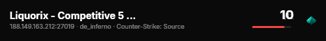 Liquorix - Competitive 5 vs 5 live status badge