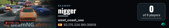 nigger live status badge