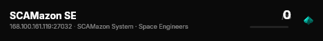 SCAMazon SE live status badge