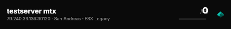 testserver mtx live status badge