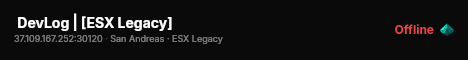  DevLog | [ESX Legacy] live status badge
