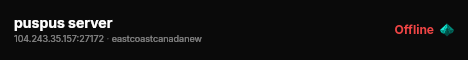 puspus server live status badge