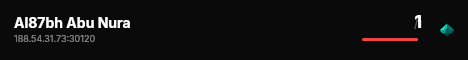 Al87bh Abu Nura live status badge
