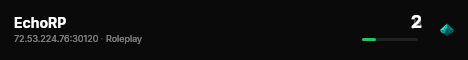 EchoRP live status badge
