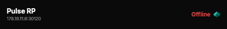 Pulse RP live status badge