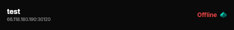 test live status badge