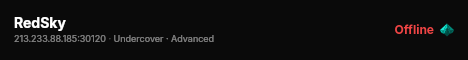 RedSky live status badge