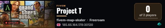 Project T live status badge