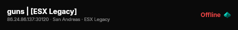 guns | [ESX Legacy] live status badge