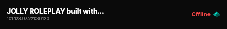 JOLLY ROLEPLAY built with Qbox Project by The Community! live status badge