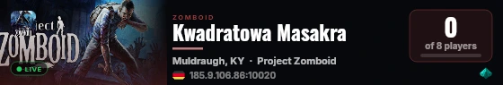 Kwadratowa Masakra live status badge