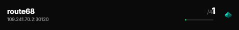 route68 live status badge