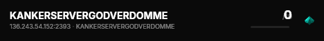 KANKERSERVERGODVERDOMME live status badge