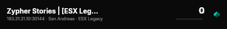 Zypher Stories | [ESX Legacy] live status badge