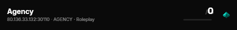 Agency live status badge