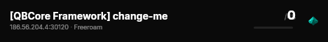 [QBCore Framework] change-me live status badge