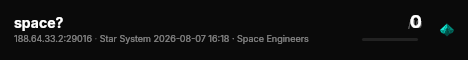 space? live status badge