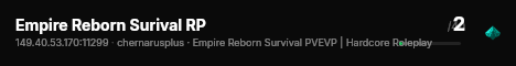 Empire Reborn Surival RP live status badge