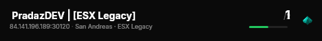  PradazDEV | [ESX Legacy] live status badge