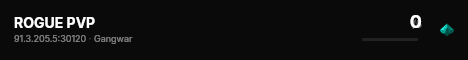 ROGUE PVP live status badge