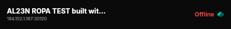 AL23N ROPA TEST built with FiveM Basic Server! live status badge