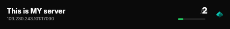 This is MY server live status badge