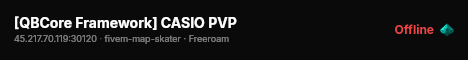 [QBCore Framework] CASIO PVP live status badge