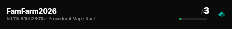 FamFarm2026 live status badge