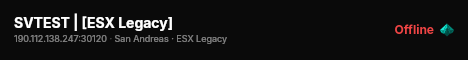 SVTEST | [ESX Legacy] live status badge