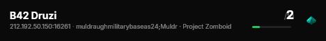 B42 Druzi live status badge